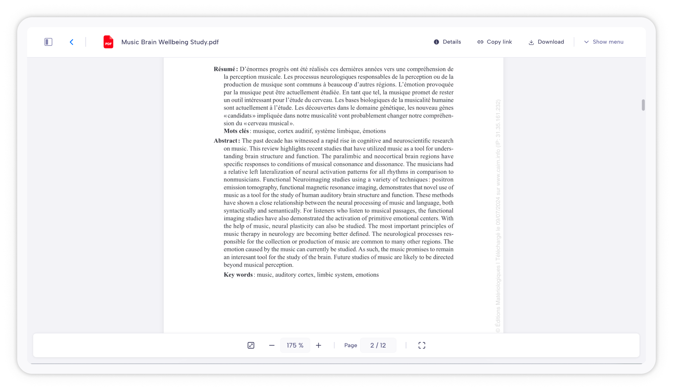 PDF viewer screenshot